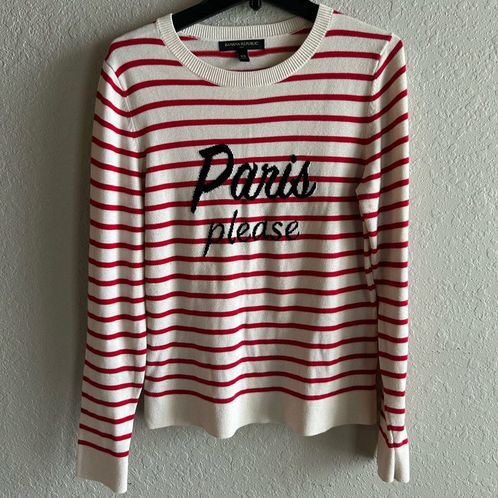 Banana Republic striped shirt